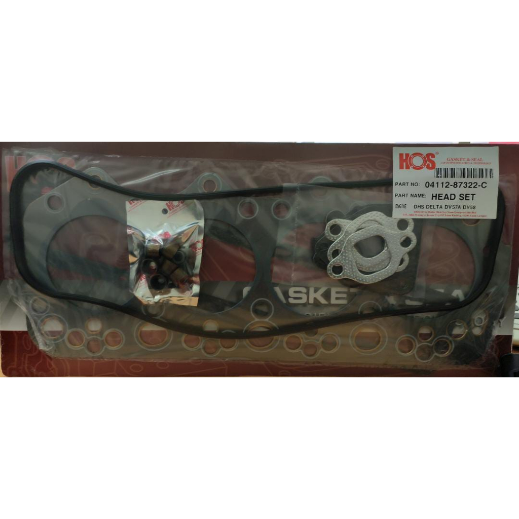 [ HOS ] DAIHATSU DELTA DV57A DV58 [ TOP SET ] 04112-87322-CARBON HOS