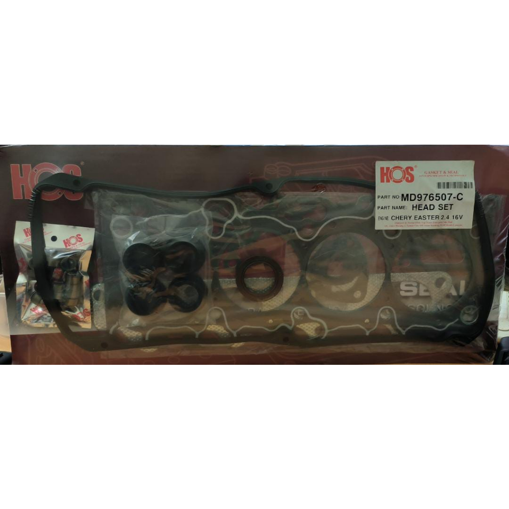 [ HOS ] CHERY EASTER 2.4 16V S/C MITSUBISHI AIRTREK 2.0 S/C [ TOP SET ] MD976507-CARBON