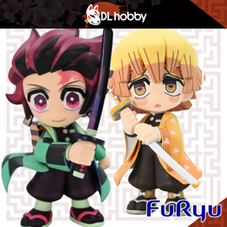 ฟิกเกอร์ Demon Slayer Toonize Furyu Tanjiro and Zenitsu ของเล่นสําหรับเด็ก