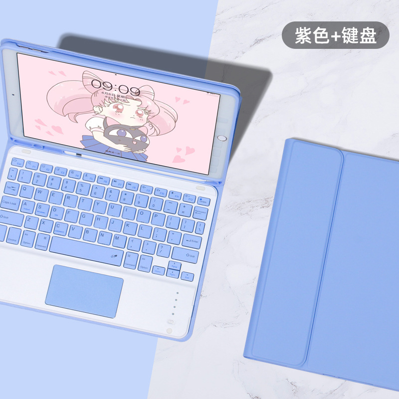 YAQING เคสคีย์บอร์ดบลูทูธสําหรับ iPad Air 4/5, Pro 11, 7/8/9th Gen 10.2 | เคสคีย์บอร์ด iPad ไร้สาย