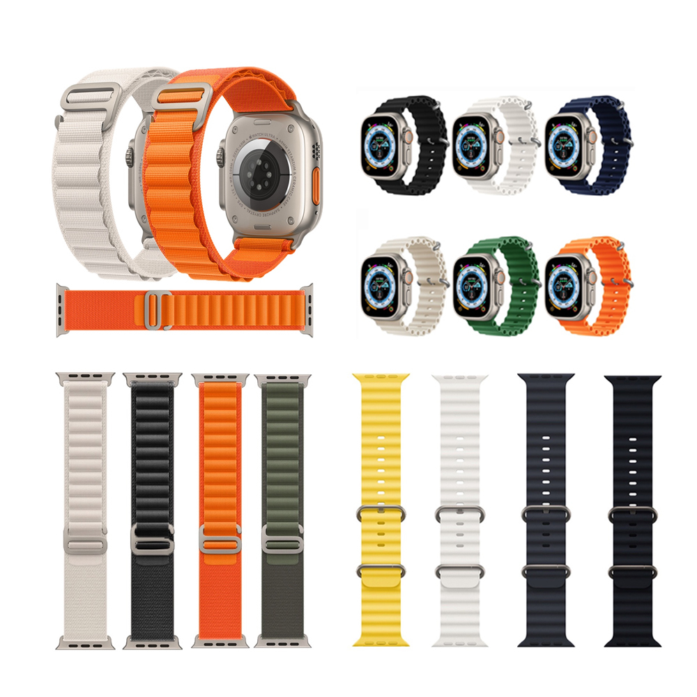 Alpine Strap สําหรับ Apple Watch 42 45 49MM Ocean Alpine Strap Bracelet สําหรับ Ultra Smart Watch Se