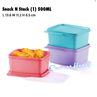 TUPPERWARE ทัปเปอร์แวร์ ขนม N Stack 500 มล. -1 ชิ้น