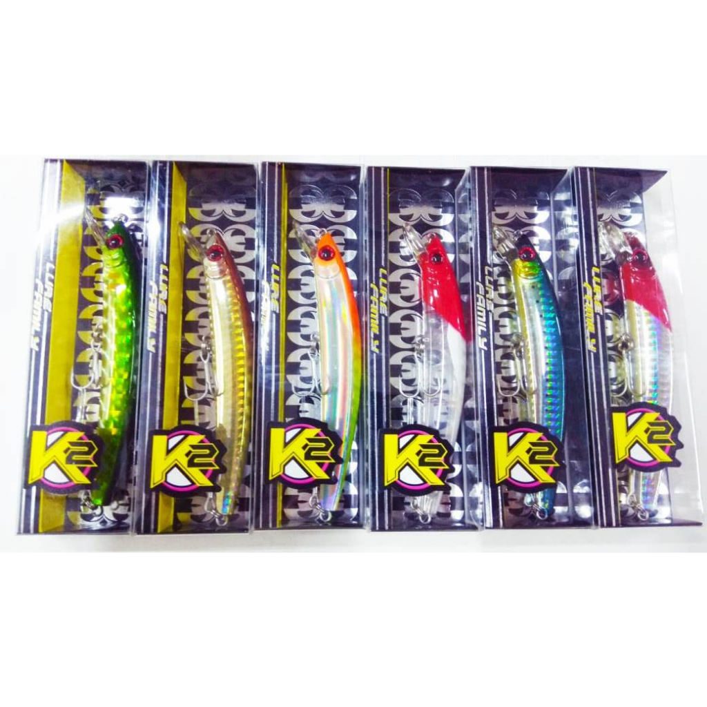 Eupro K2 Sinking Minnow SN110SK/SN90SK เหยื่อแข็ง