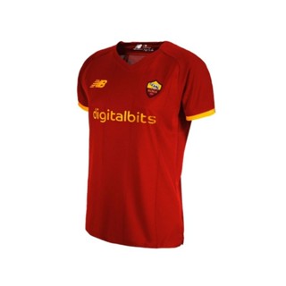 เสื้อกีฬาแขนสั้น ลายทีม AS Roma Home Away Kits 2021/22