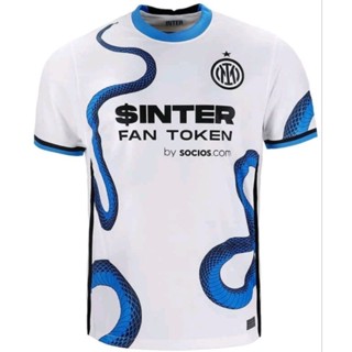 เสื้อกีฬาแขนสั้น ลายทีม Inter Milan 2021/22