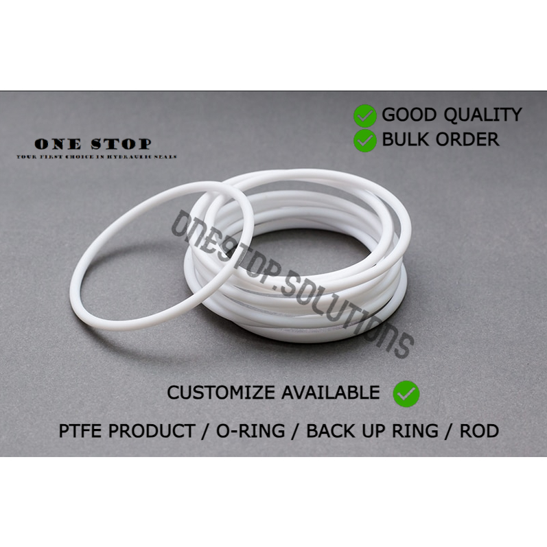 PTFE O-RING / GASKET / ROD / CUSTOMIZE SHAPE (TEFLON ,NYLON)