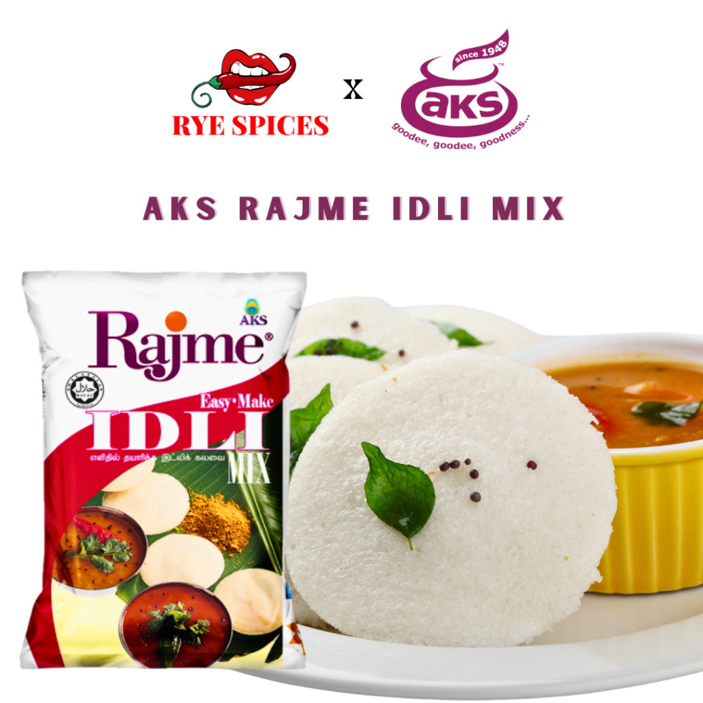 AKS Rajme Idli Mix/AKS Rajme Campuran Idli 500g