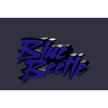 โลโก้ BLUE BEETLE หรือแม่เหล็กติดตู้เย็น