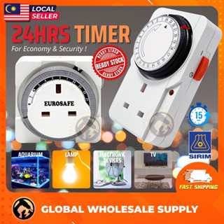 [ Sirim ] EUROSAFE / M-Lite / BOTRIC / SUNSTAR 13A ปลั๊กตั้งเวลา 24 ชั่วโมง, ตัวตั้งเวลาเปิด / ปิดอัตโนมัติ แบบ THEBEN