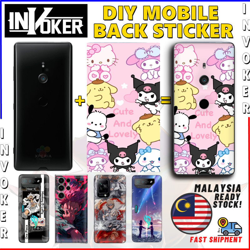 Sony Xperia XZ3 XZ2 Compact XZ2 Premium XZ1 XZ Premium XZS / 电视背膜 三丽 Mard SANRIO DIY พิมพ์ที่กําหนดเ