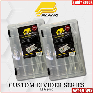 Plano Custom Divider Series Stowaway กล่องใส่อุปกรณ์ตกปลา (อ้างอิง: 3600)