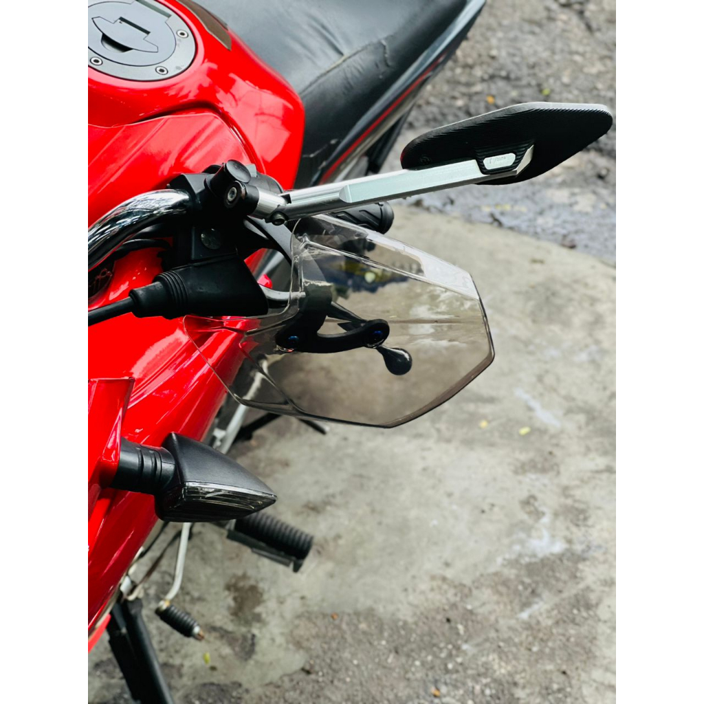 (1 ชุด) Universal HandGuard FZ150 Y15 Y16 LC135 RS150 MT07 MT09 Z800 Z900 Naked Bike ADV150 ADV160 V