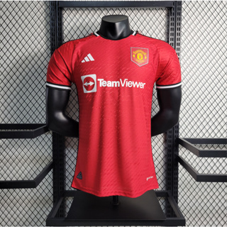 ล้างสต๊อก!!! เสื้อกีฬาแขนสั้น ลายทีมชาติฟุตบอล LEAK 23 24 Man United ชุดเหย้า สําหรับผู้ชาย *ผู้ขายในพื้นที่ !*