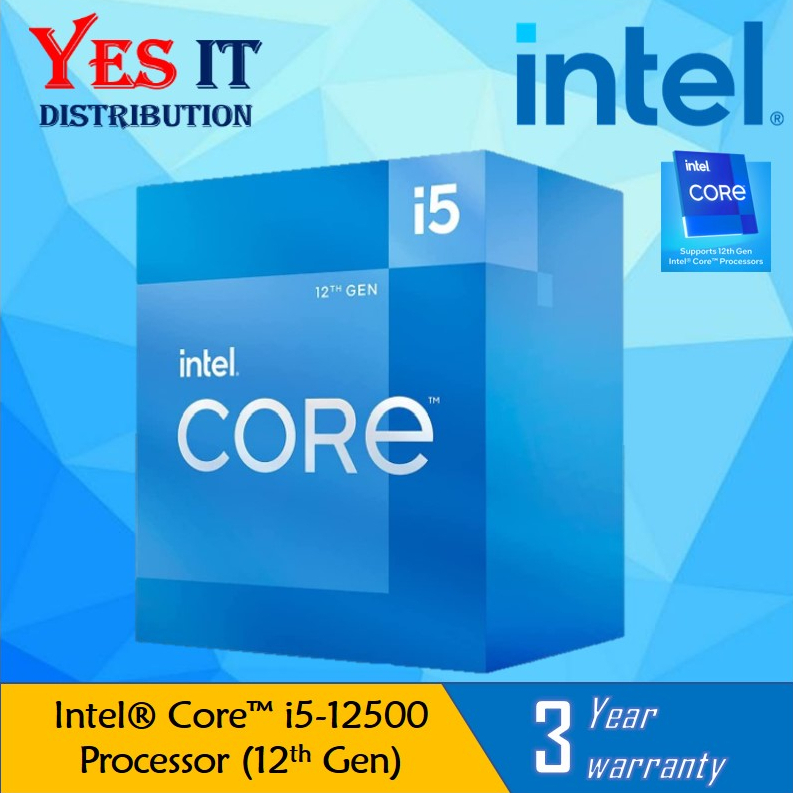 Intel® Core™ i5-12500 Processor (18M Cache, up to 4.60 GHz)