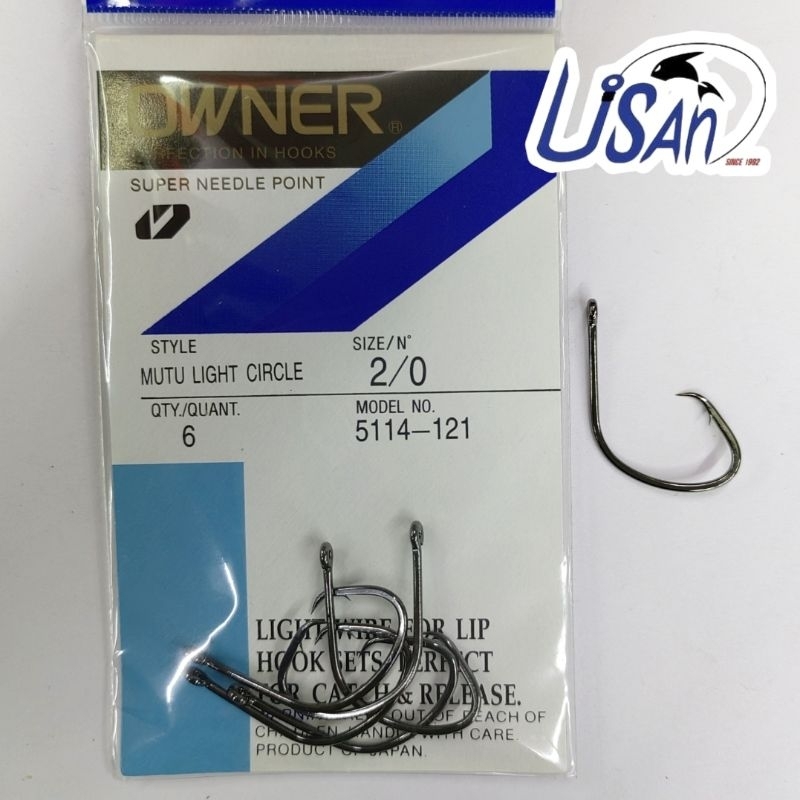 OWNER MUTU LIGHT CIRCLE HOOK MATA KAIL OWNER