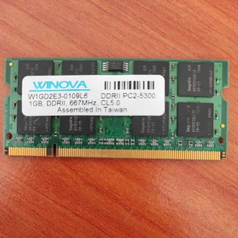 WINOVA 1GB DDR2 PC2-5300 667MHz