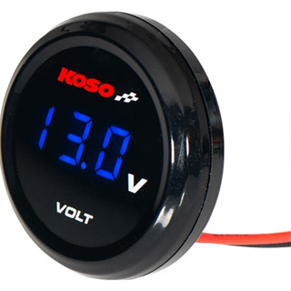 Koso โวลต์มิเตอร์ดิจิทัล LED DC7.0~19.9V