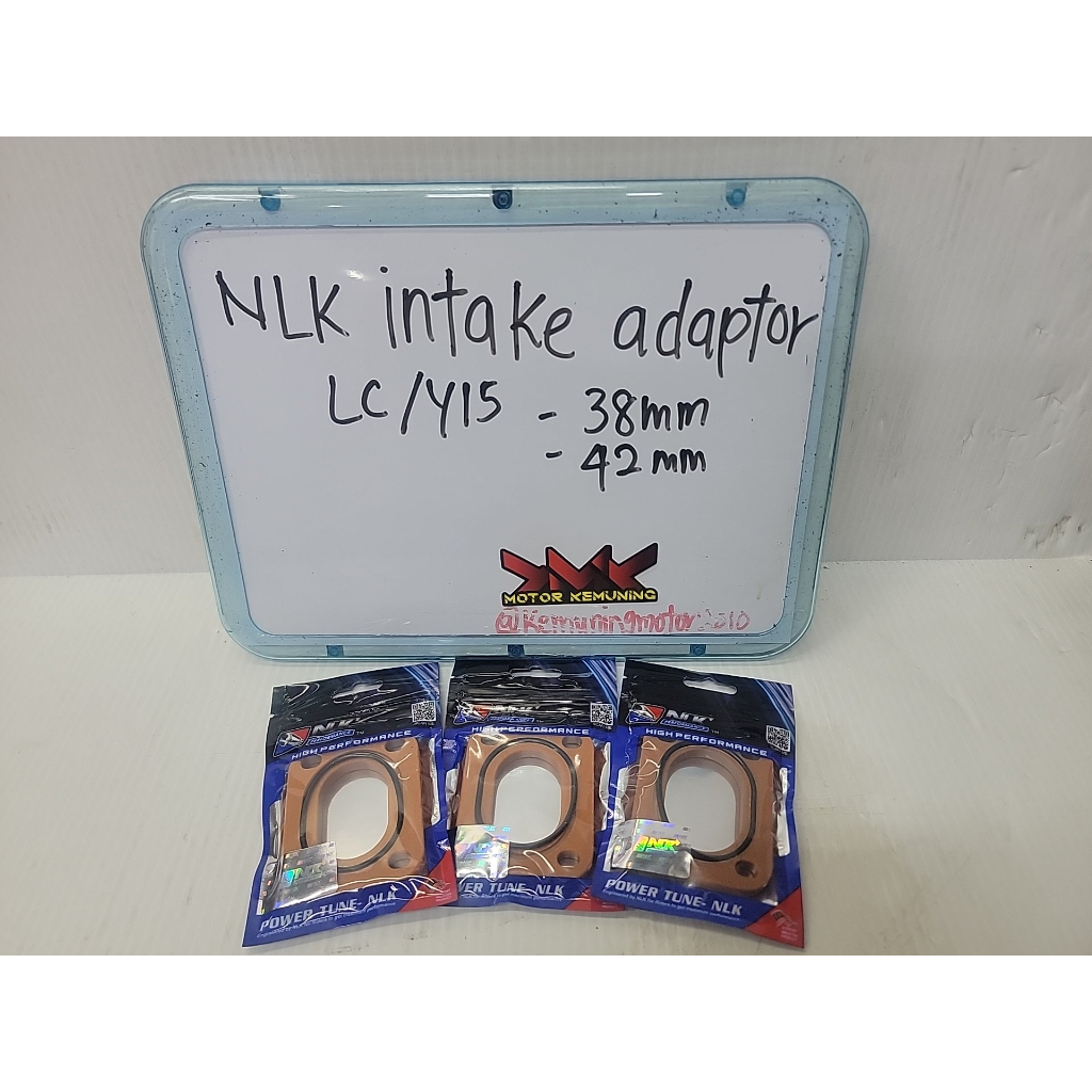 NLK PERFORMANCE INTAKE ADAPTER LC135 / Y15ZR UNIVERSAL (มาถึง BAKELITE )