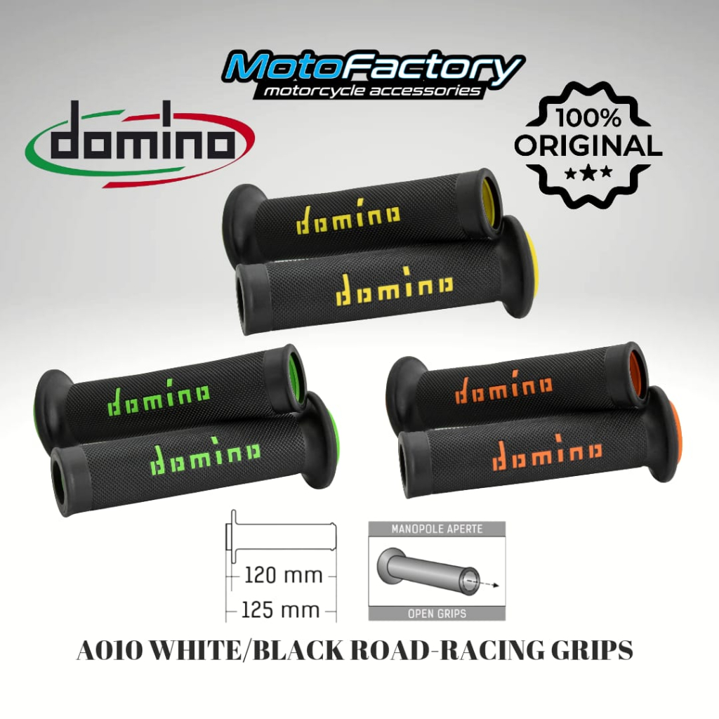 DOMINO GRIP A010 - ปลอกแฮนด์ชนิดผสมอ่อน