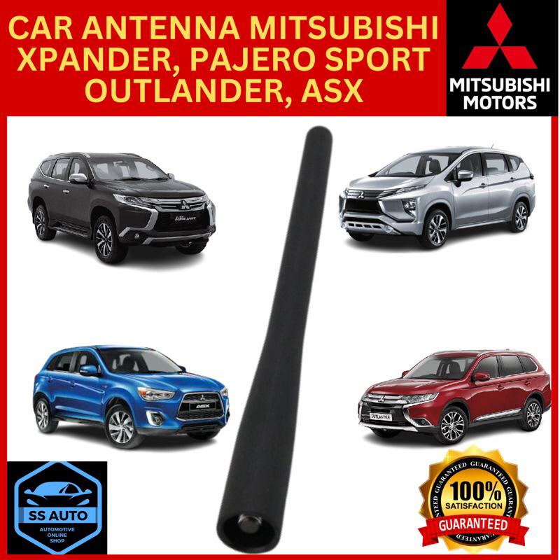 เสาอากาศรถยนต์ Mitsubishi Asx, Outlander, XPander, Pajero Sport ทางอากาศ am fm เสาอากาศ mitsubishi ส่วนเสาอากาศ
