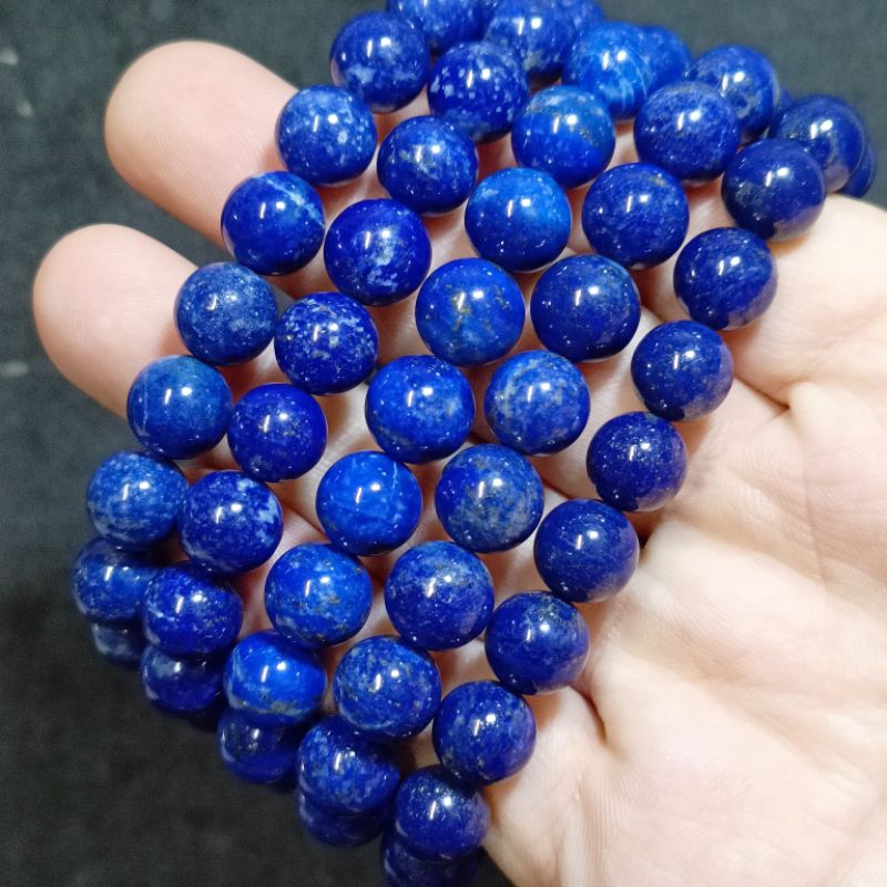 สร้อยข้อมือธรรมชาติ lazuli lapis lazuli