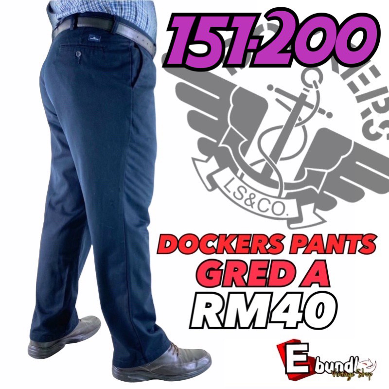 DOCKERS A มัด RM40**