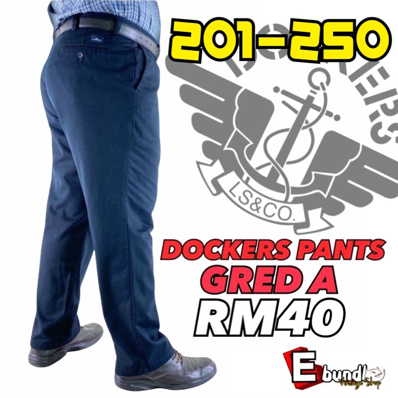 DOCKERS A มัด RM40**