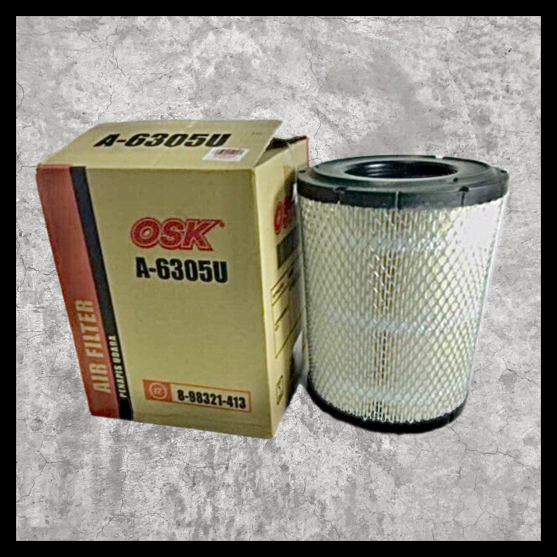 OSK A-6305U ISUZU AIR FILTER NPR PRO NQR 5.2 6.0 NPR71 NPR75 NPR81 NRR 8-98321-413
