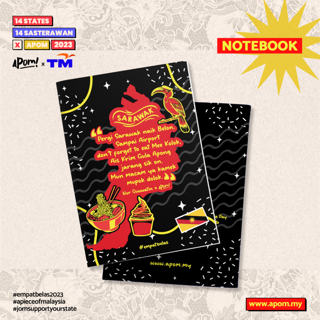 APOM Notebook - Four Collabs - Sarawak