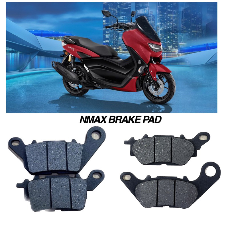 ผ้าเบรค YAMAHA NMAX ด้านหน้าด้านหลัง