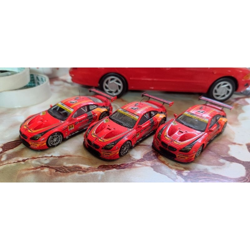 MISSING PARTS minichamps 1/43 bmw m6 gt3 gtr gt race f1 autobacs m3 gtr