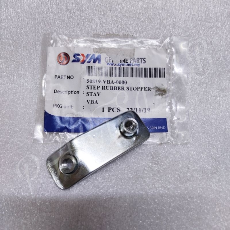 SYM VF3I 185 STEP RUBBER STOPPER 1PC 50819-VBA-0000