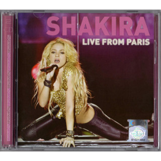 Shakira - LIVE From Paris 2011 SONY MUSIC DELUXE DVD + LIVE CD SET (CLUB/DANCE POP LATIN)