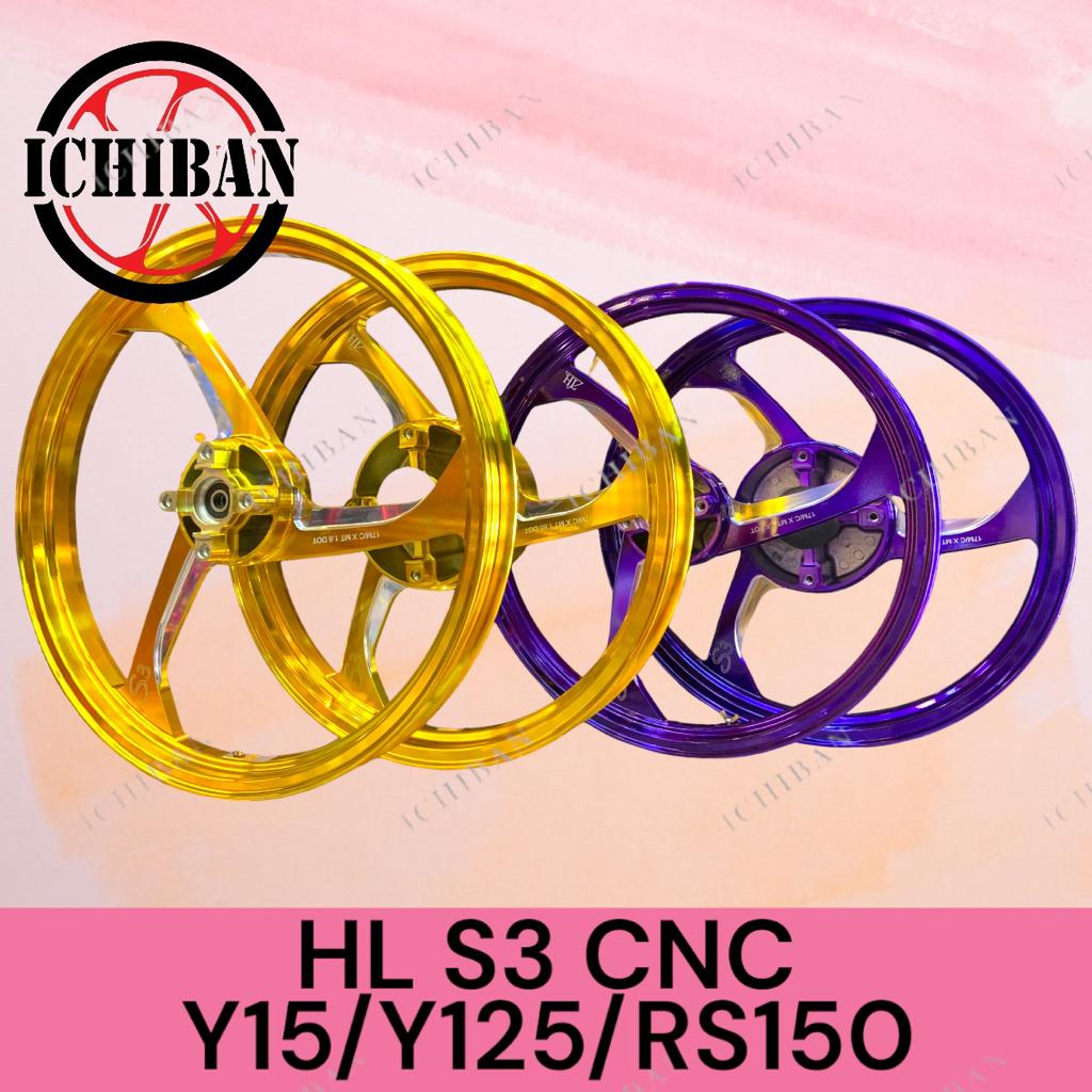 HL S3 สไตล์ (HL) Y15Z5 Y15 Y16 Y125Z 125Z LC135 V8 LC5S LC150 SPORTRIM HL S3 RIM 1.4 1.6 1.85 SIAP B