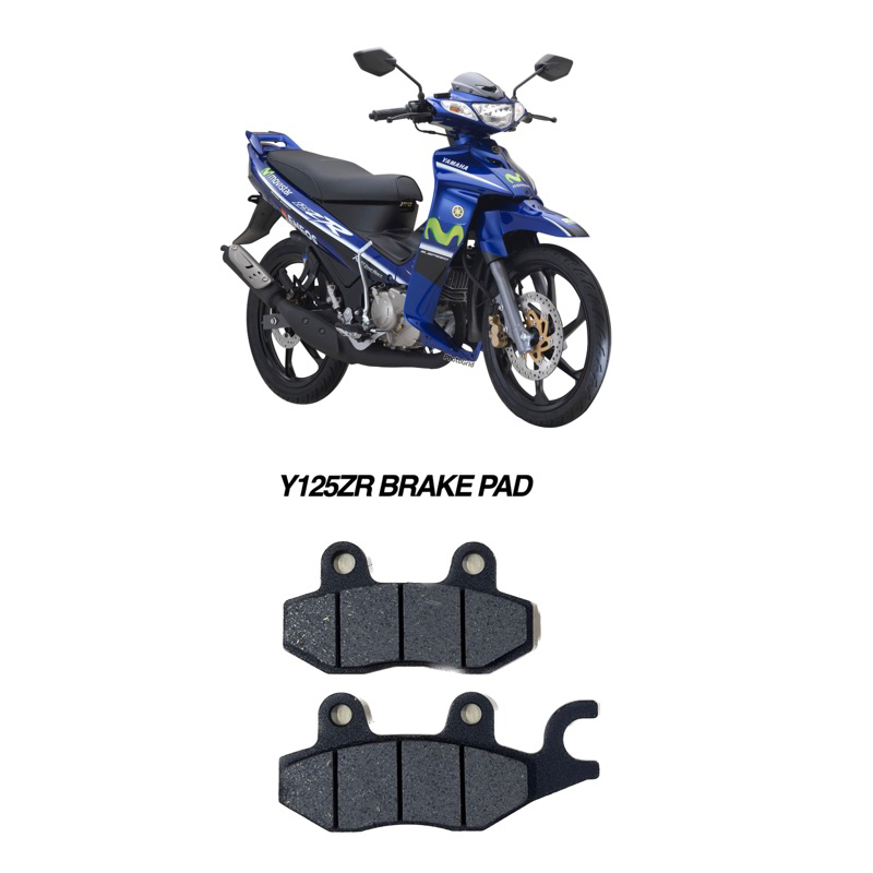 YAMAHA Y125ZR 125Z 125ZR ผ้าเบรคหน้าหลัง