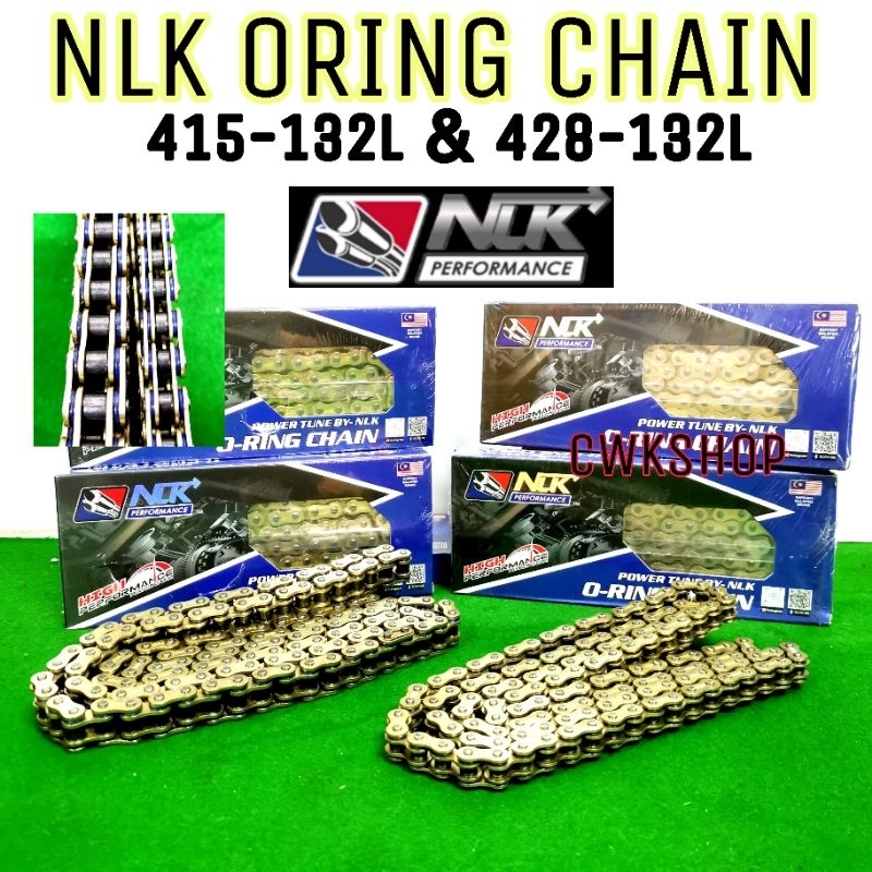 NLK ORING CHAIN 415-132 &428-132 NLK ORING CHAIN