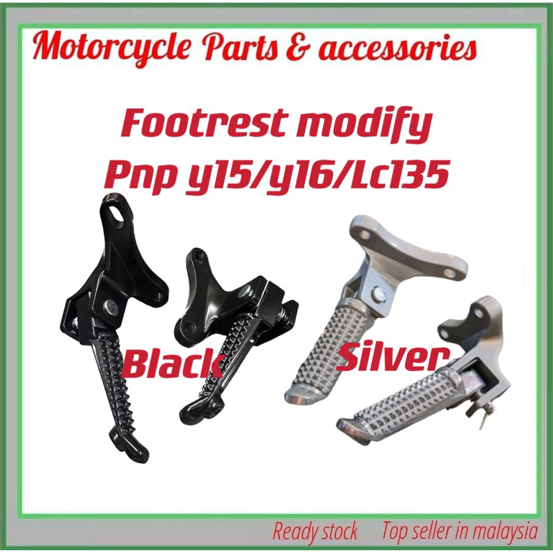 ด้านหลัง FOOTREST pnp Y15 LC135 สําหรับ EXHAUST TEMBAK BULAN