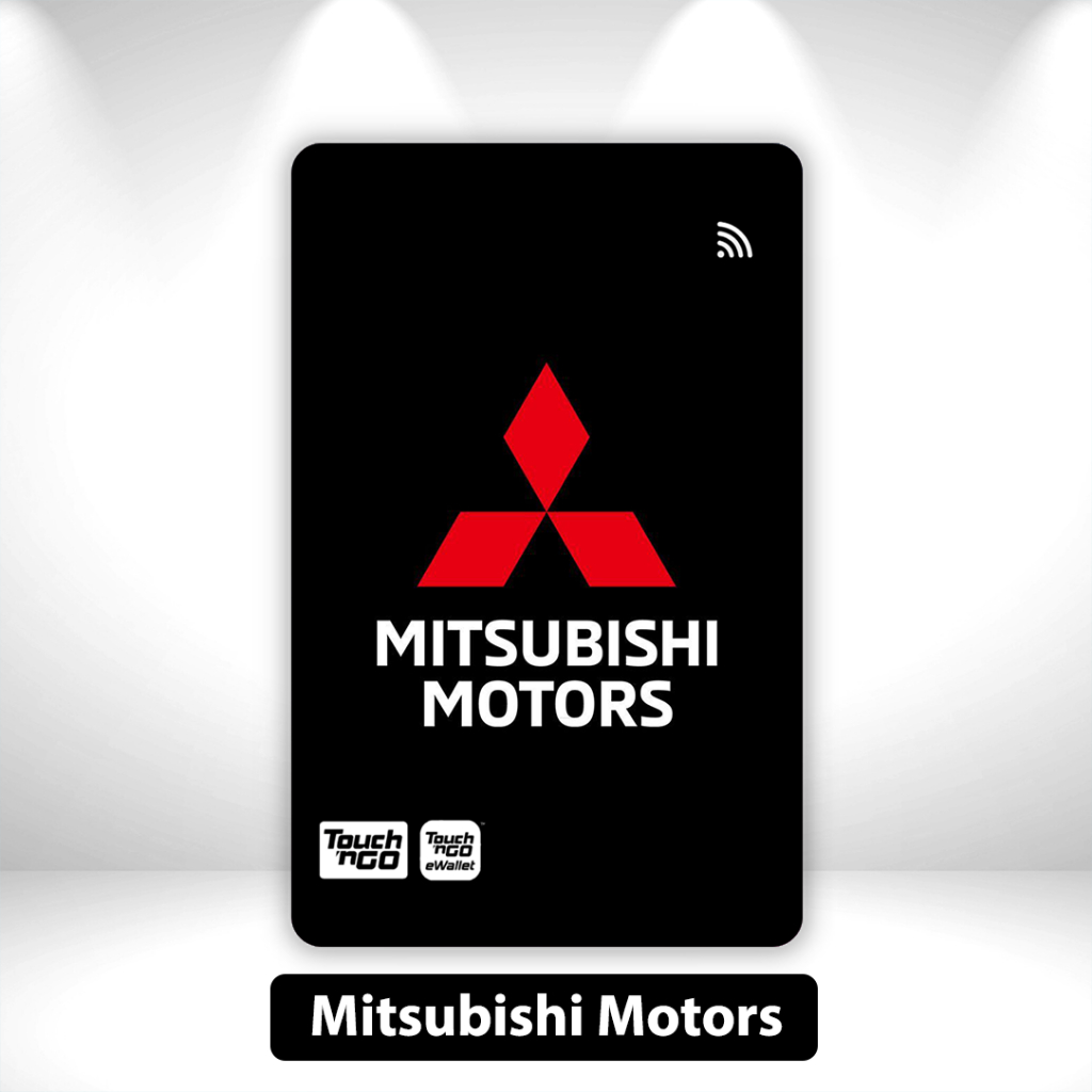 Mitsubishi Motors - Sticker Touch n Go TNG Sticker NFC Card Skincard Mitsubishi Motors by Sticko