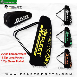 Fleet Felet ถุงแบดมินตัน 2 ซิป (1 ชิ้น)