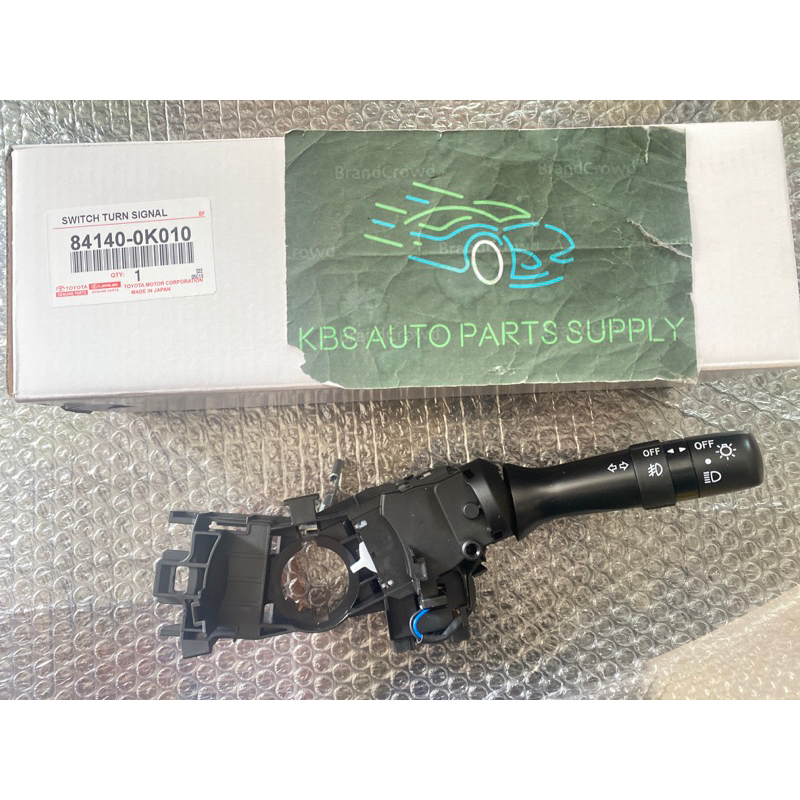 TOYOTA (OEM) VIOS NCP93 KUN25 TURN SIGNAL SWITCH (12PIN)TURN HEAD LIGHT PART NO.84140-0K010