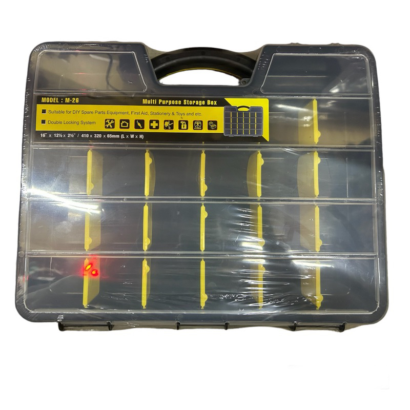 กล่องเก็บของอเนกประสงค์ 26 ช่อง P/N : M-26