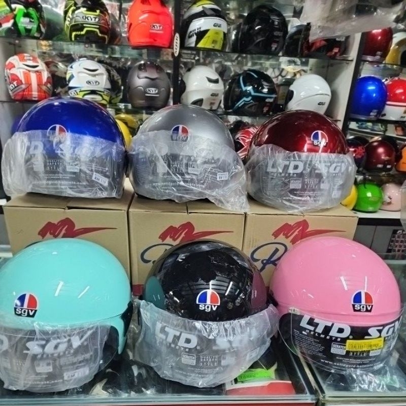 หมวกกันน็อค SGV RIDER 2 "NEW" หมวกกันน็อค VISOREX