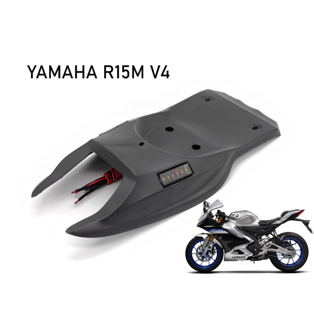 Yamaha R15 V3 / R15M V4 ฝาครอบใต้กฎหมาย BAWAH ที่นั่ง BULANG EKOR TAIL TIDY