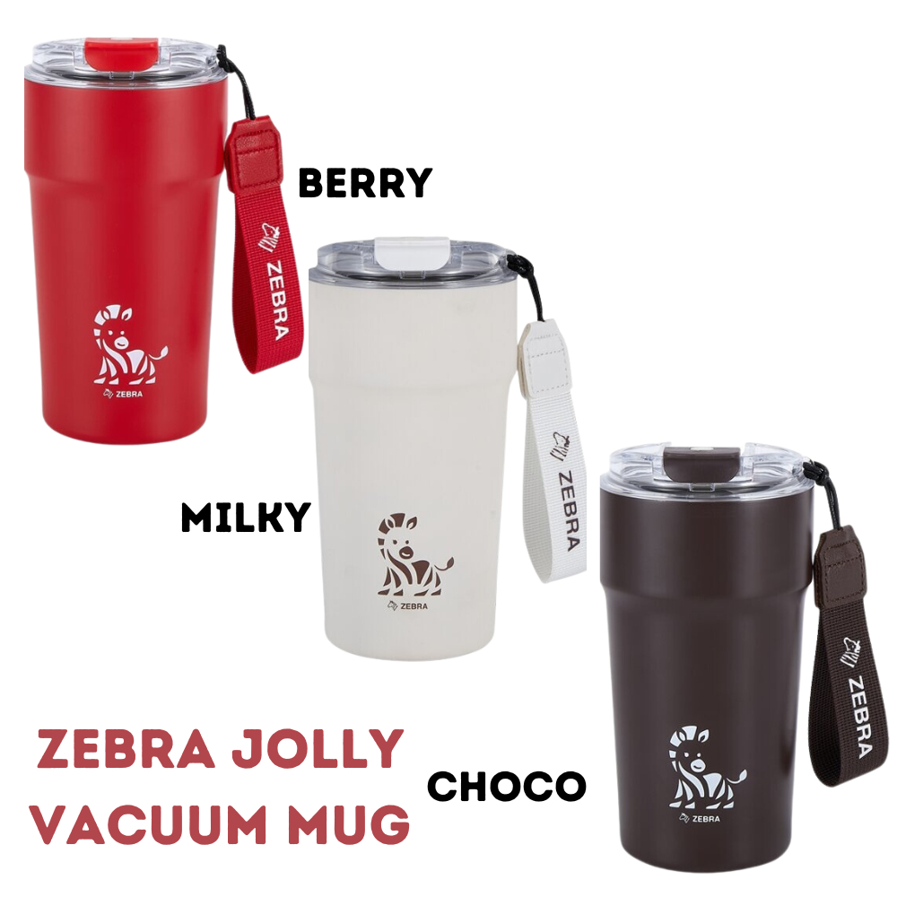 แก้วน้ําสุญญากาศ Zebra 0.5L Jolly