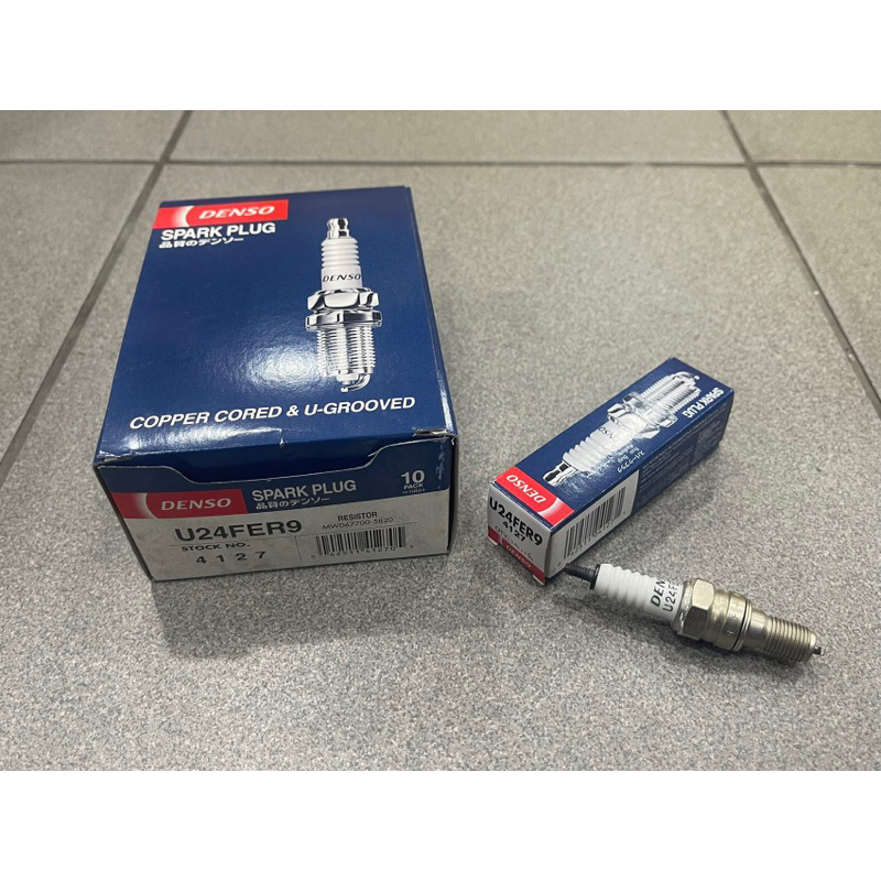 DENSO SPARK PLUG U24FER9 CR8EH-9 (1PC) HONDA CB400 ST1300 CBR600 CB500 ND-U24FER-9 PC/