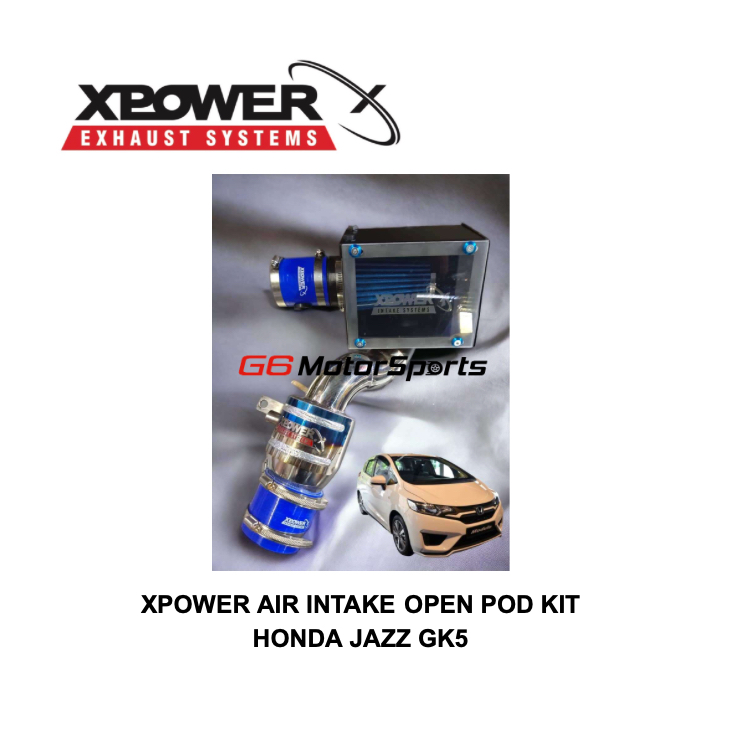 Honda Jazz GK5 2014-2020 พร้อมฟิลเตอร์เปิด - ระบบรับอากาศ Xpower