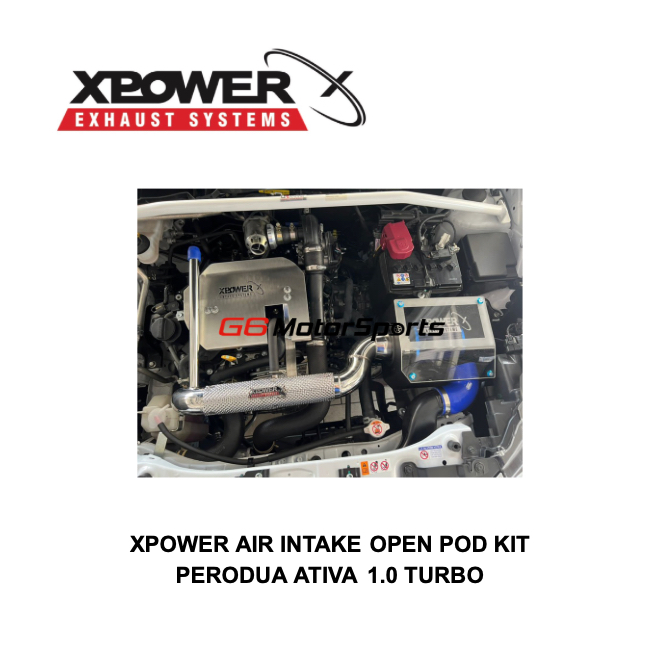 Perodua Ativa 1.0 Turbo พร้อมตัวกรอง Open Pod - ระบบรับอากาศ XPower