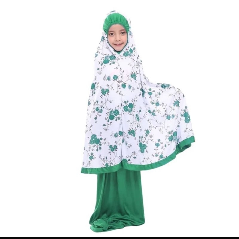 Preferred ***มาใหม่***TELEKUNG KANAK KIDS, TELEKUNG PRINTED BUDAK (ฟรีไซส์ 4 ถึง 12 ปี)