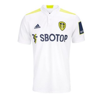 เสื้อกีฬาแขนสั้น ลายทีม Leeds United Home Away Kits 2021/22