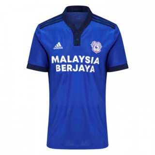 เสื้อกีฬาแขนสั้น ลายทีม Cardiff City Home Away Kits 2021/22